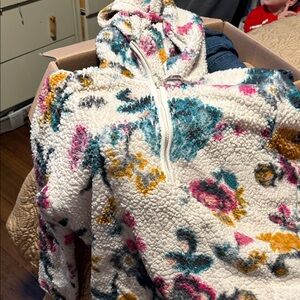 Floral Patterned Women's Sweater